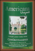 Americana Vineyards  Gewrztraminer